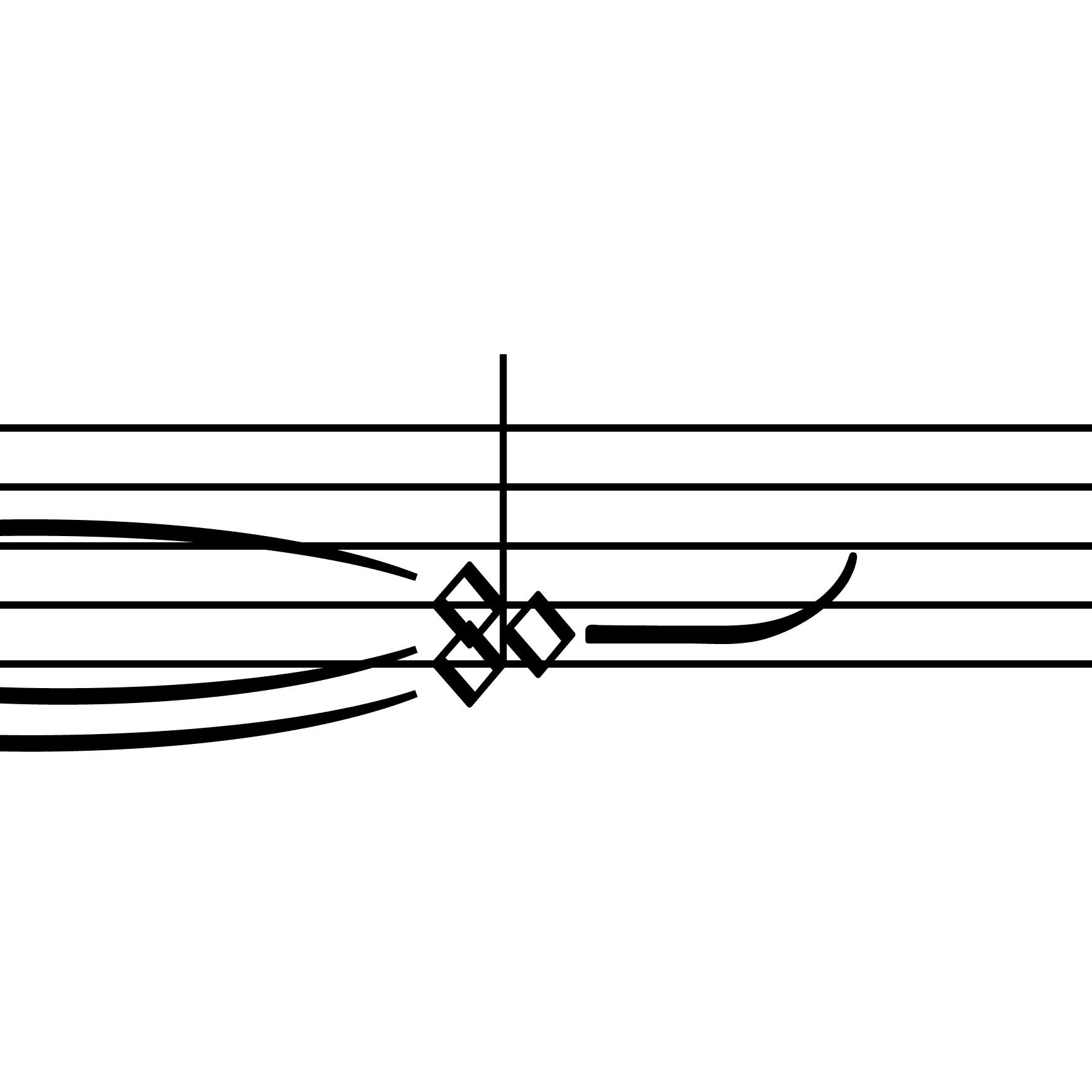 Harmonic gliss