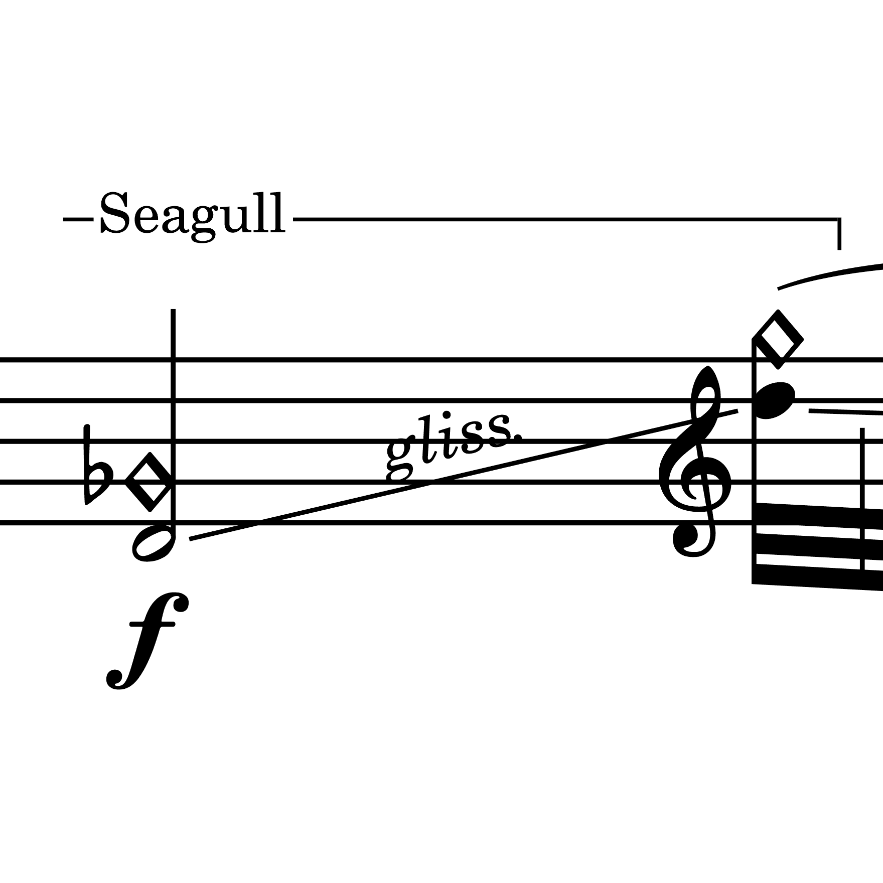 Seagull effect